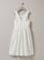 Robe charlotte - Cortège arabesque Blanc vif uni 4 - vertbaudet enfant 