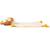 Doudou little lion Jaune 2 - vertbaudet enfant 