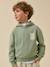 Sweat à capuche garçon - coton biologique Tilleul 1 - vertbaudet enfant 