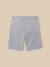 Bermuda rayé garçon - collection fêtes et mariages Rayure bleu grise 4 - vertbaudet enfant 