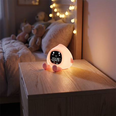 Veilleuse réveil réveillou la pêche Rose 2 - vertbaudet enfant 