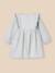Robe en seersucker bébé Rayure amande 3 - vertbaudet enfant 