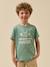 T-shirt imprimé garçon - coton biologique Blanc/surf+Bleu ciel / voilier+Bleu/skate+Celadon/fish+Gris chine/tennis+Marine / surflife 14 - vertbaudet enfant 