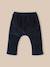 Pantalon sarouel en velours bébé Beige+Marine 8 - vertbaudet enfant 