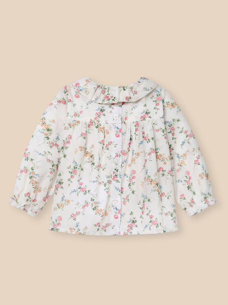 Chemisier guimpe en tissu liberty bébé Liberty elizabeth 4 - vertbaudet enfant 
