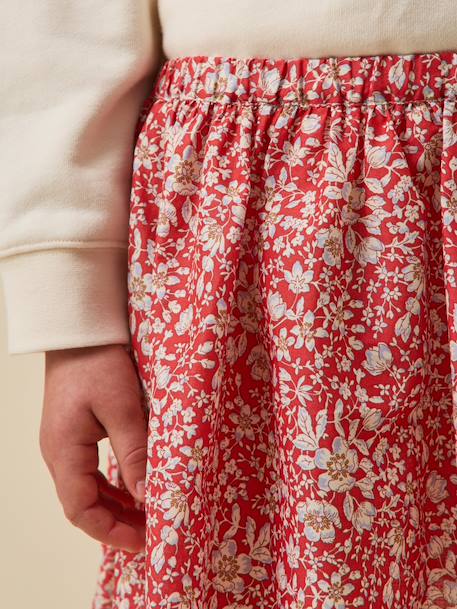 Jupe en tissu liberty Liberty lizzy 3 - vertbaudet enfant 