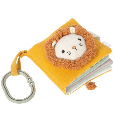 Livre de découvertes en tissu little lion Jaune 1 - vertbaudet enfant 