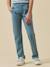 Chino light garçon Celadon+Indigo+Menthe+Orage+Rouge 7 - vertbaudet enfant 