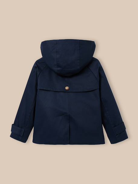 Trench court fille - collection junior Marine 4 - vertbaudet enfant 