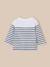 Marinière en coton biologique Rayure marine/ecru 4 - vertbaudet enfant 