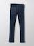 Jean coupe slim garçon Bleu fonce uni+Bleu moyen uni+Gris clair uni 2 - vertbaudet enfant 