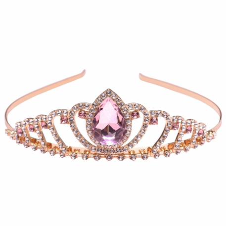 Diadème serre-tête déguisement princesse royale Rose 1 - vertbaudet enfant 