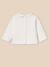 Chemisier guimpe en mini-seersucker bébé Blanc doux 4 - vertbaudet enfant 