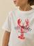 T-shirt homard garçon - coton biologique Ecru 3 - vertbaudet enfant 
