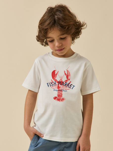 Garçon-T-shirt homard garçon - coton biologique