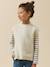 Pull sans manches fille - collection junior Ecru 1 - vertbaudet enfant 