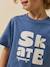 T-shirt imprimé garçon - coton biologique Blanc/surf+Bleu ciel / voilier+Bleu/skate+Celadon/fish+Gris chine/tennis+Marine / surflife 11 - vertbaudet enfant 