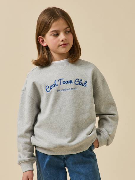 Fille-Sweat brodé  - collection junior