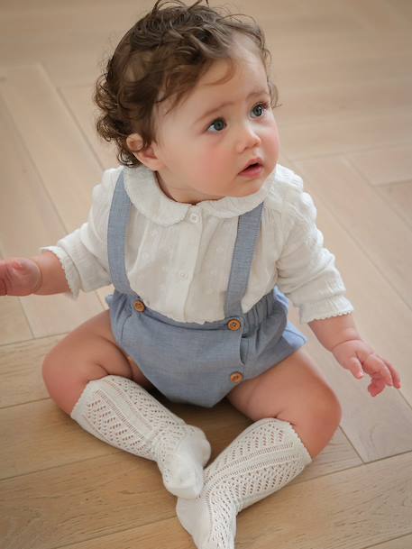 Bloomer chambray bébé Bleu 1 - vertbaudet enfant 