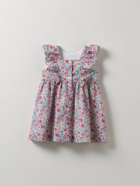 Robe bébé florentine - cortège parfums Liberty florence may rose 4 - vertbaudet enfant 