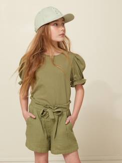 Short  en gaze de coton biologique  - vertbaudet enfant