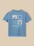 T-shirt sunshine garçon - coton biologique Bleu 4 - vertbaudet enfant 