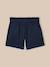 Short fille en gaze de coton - collection junior Bleu pastel+Marine+Nude 9 - vertbaudet enfant 
