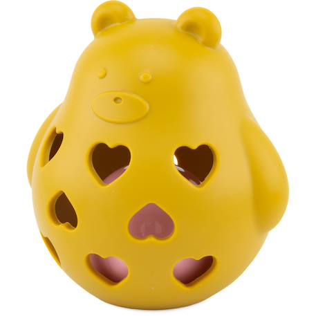Hochet ourson en silicone Bleu+Jaune 6 - vertbaudet enfant 