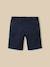 Bermuda battle garçon Beige+Bleu fonce uni 9 - vertbaudet enfant 
