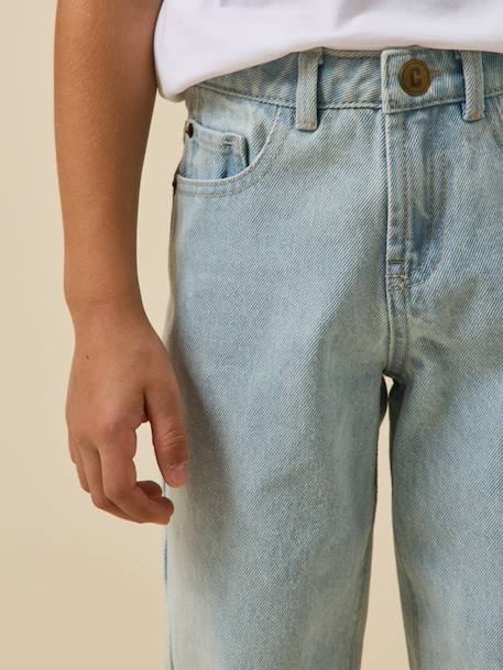 Jean relax garçon Denim bleach 3 - vertbaudet enfant 