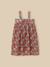 Robe fille tissu liberty meadow song Liberty meadow song corail 4 - vertbaudet enfant 