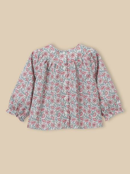 Blouse en tissu liberty bébé Liberty astell reece 4 - vertbaudet enfant 