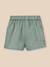 Short en lin et coton bébé Celadon 3 - vertbaudet enfant 