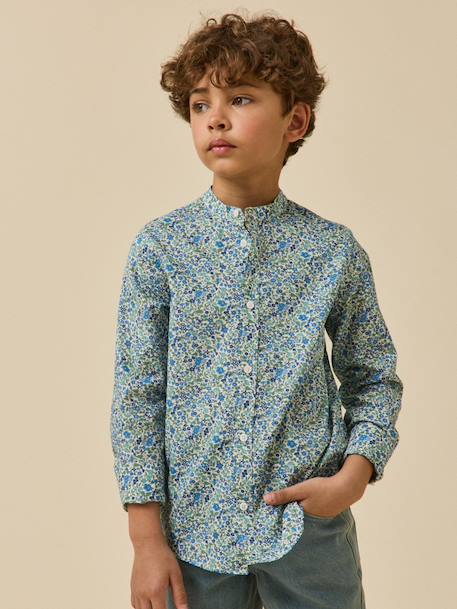 Chemise en tissu liberty - collection fêtes et mariages Liberty ava 1 - vertbaudet enfant 