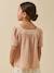 Chemise en gaze fille - coton biologique Bleu pastel+Nude 5 - vertbaudet enfant 