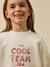 Sweat fille à message en tissu liberty - coton biologique Liberty lizzy 3 - vertbaudet enfant 