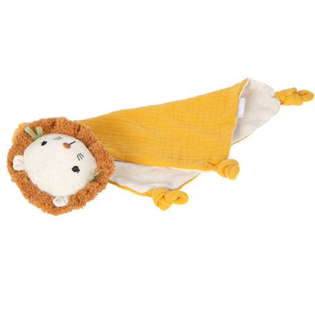 Doudou little lion Jaune 3 - vertbaudet enfant 