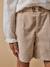 Short velours taille haute fille Beige 3 - vertbaudet enfant 