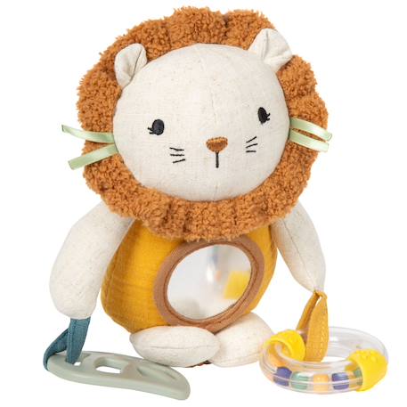 Jouet pour bébé à suspendre little lion Jaune 2 - vertbaudet enfant 