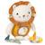 Jouet pour bébé à suspendre little lion Jaune 2 - vertbaudet enfant 