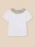 T-shirt col en tissu liberty bébé - coton biologique Liberty harriet+Liberty nazanin 7 - vertbaudet enfant 