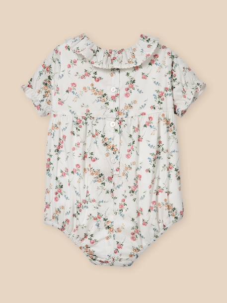 Barboteuse bébé en tissu liberty Liberty elizabeth 4 - vertbaudet enfant 