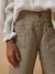 Pantalon droit rayé fille Rayure marron 3 - vertbaudet enfant 