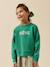 Sweat  à message en tissu liberty - coton biologique Liberty nazanin 1 - vertbaudet enfant 