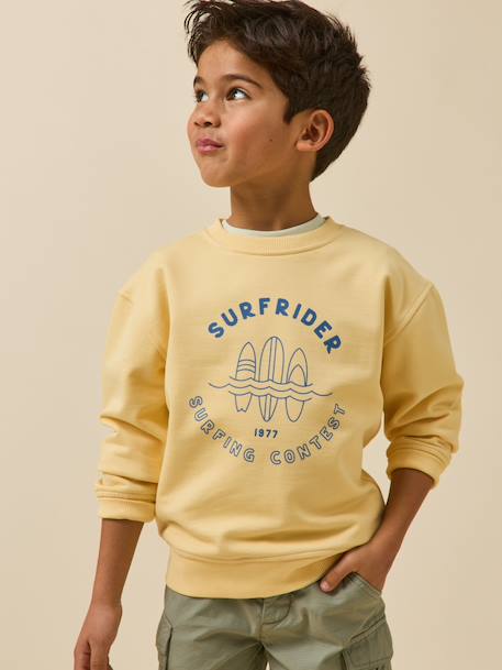 Garçon-Pull, gilet, sweat-Sweat surf garçon - coton biologique
