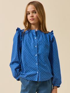 Blouse imprimée  - collection junior  - vertbaudet enfant