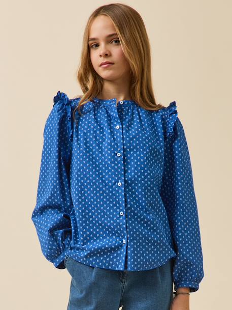 Fille-Blouse imprimée  - collection junior