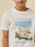 T-shirt ramatuelle garçon - coton biologique Ecru 3 - vertbaudet enfant 