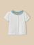 T-shirt col en tissu liberty bébé - coton biologique Liberty harriet+Liberty nazanin 4 - vertbaudet enfant 