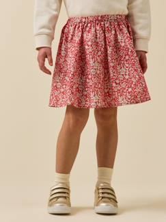 Jupe en tissu liberty  - vertbaudet enfant